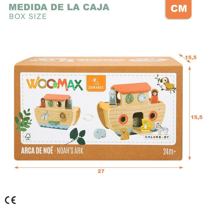 Jucărie pentru copii Woomax animale (6 Unități)
