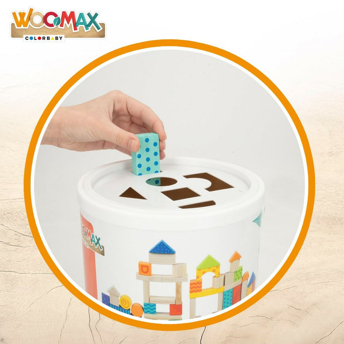Set de Construcție Woomax 50 Piese (6 Unități)
