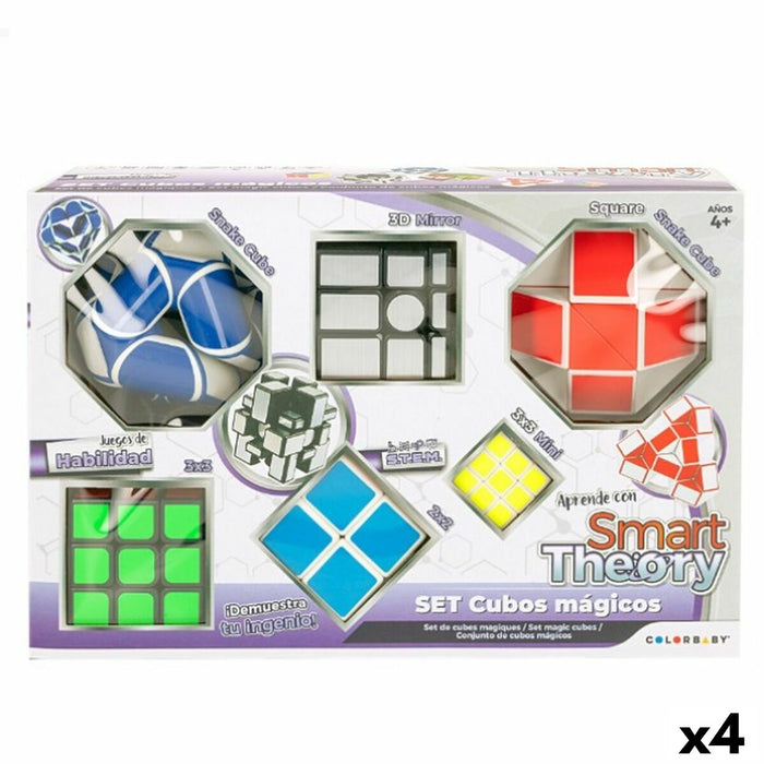 Cub Rubik Colorbaby Smart Theory 6 Piese 4 Unități