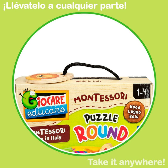 Puzzle pentru Copii Lisciani Marin 13 Piese 33 x 1 x 32 cm (6 Unități)