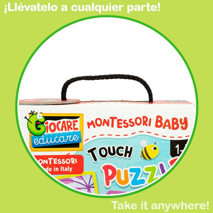 Puzzle pentru Copii Lisciani Tactil 24 Piese 16 x 0,1 x 16 cm (6 Unități)