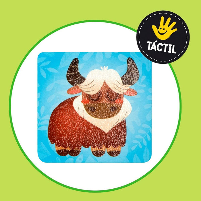 Joc de Memorie Lisciani Puzzle pentru Copii Tactil 24 Piese