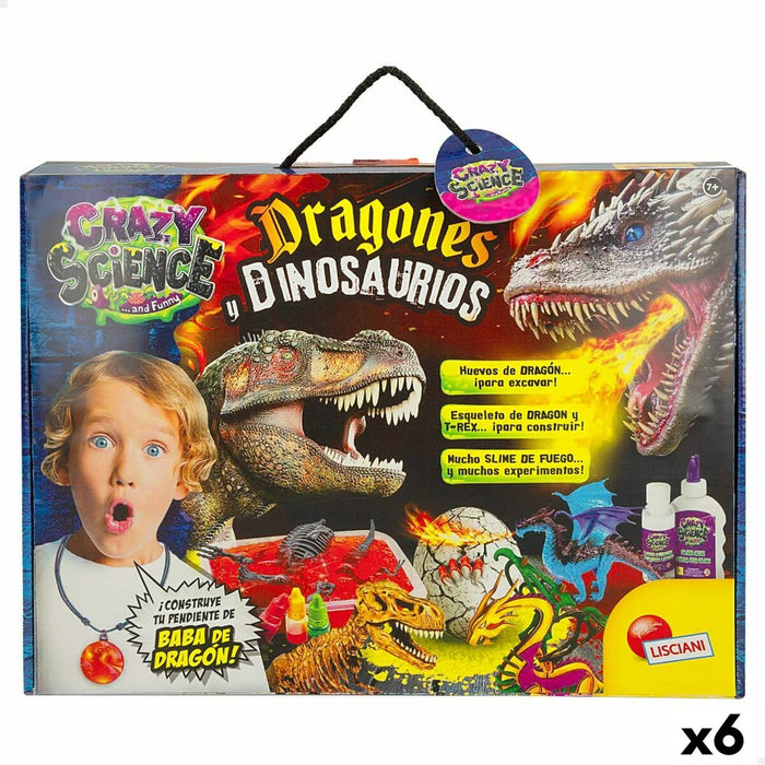 Joc de știință Lisciani Dragones y dinosaurios ES (6 Unități)