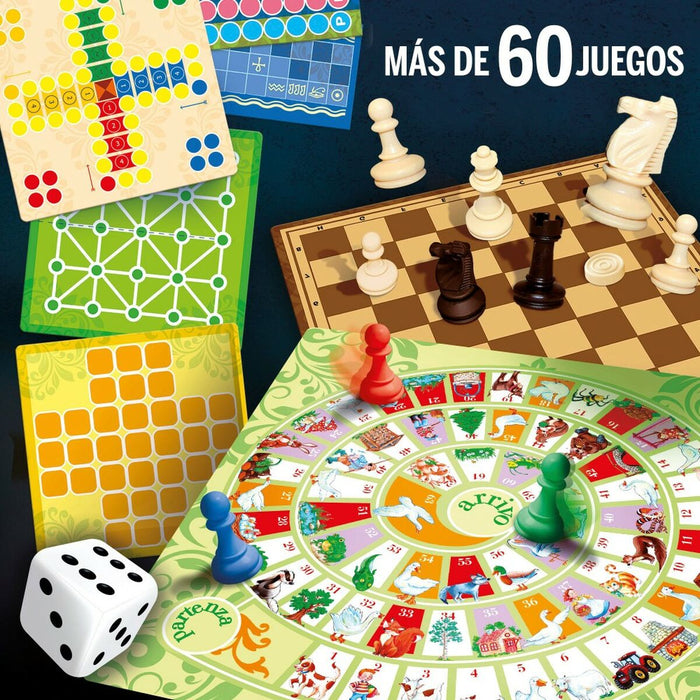 Joc de Masă Lisciani Juegos reunidos ES 26 x 1 x 26 cm (10 Unități)
