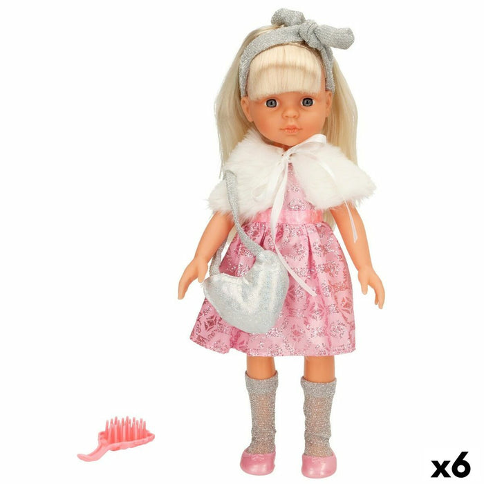 Păpușă Colorbaby Isabella 32 cm Pieptene 15 x 32 x 7 cm (6 Unități)