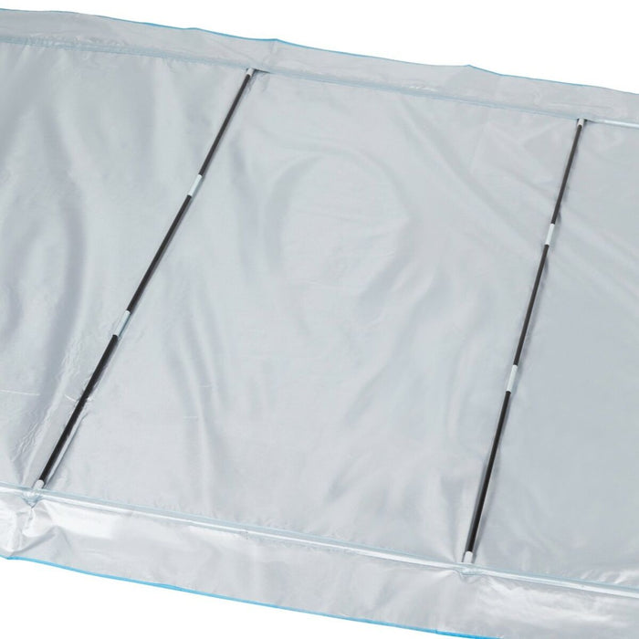 Copertină Aktive Albastru Plajă Poliester 360 x 120 x 150 cm