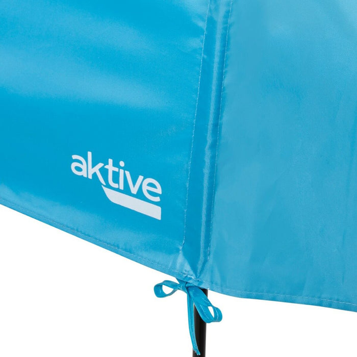 Copertină Aktive Albastru Plajă Poliester 360 x 120 x 150 cm