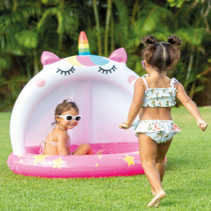 Piscină Gonflabilă pentru Copii Intex Cric Unicorn 101 x 102 x 102 cm (6 Unități)