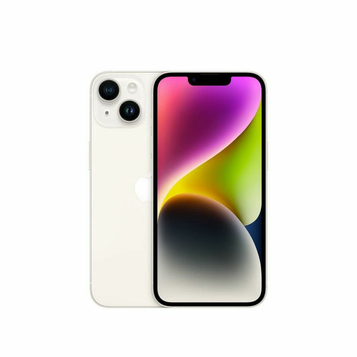Smartphone Apple iPhone 14 Alb 6,1" starlight 6 GB RAM A15 256 GB