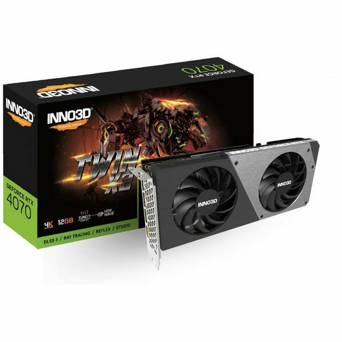 Placă Grafică INNO3D N40702-126X-185252N GEFORCE RTX 4070 GDDR6X 12 GB