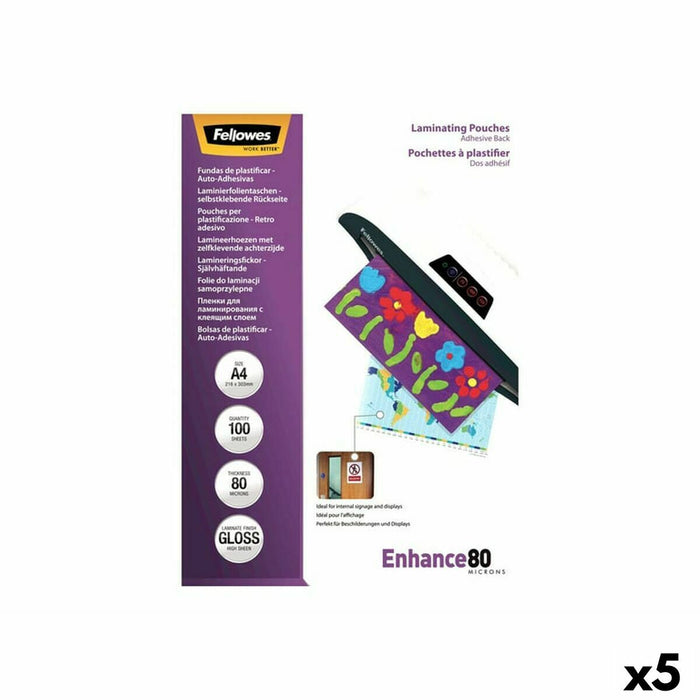 Manșoane de plastifiere Fellowes 5302202 100 Piese