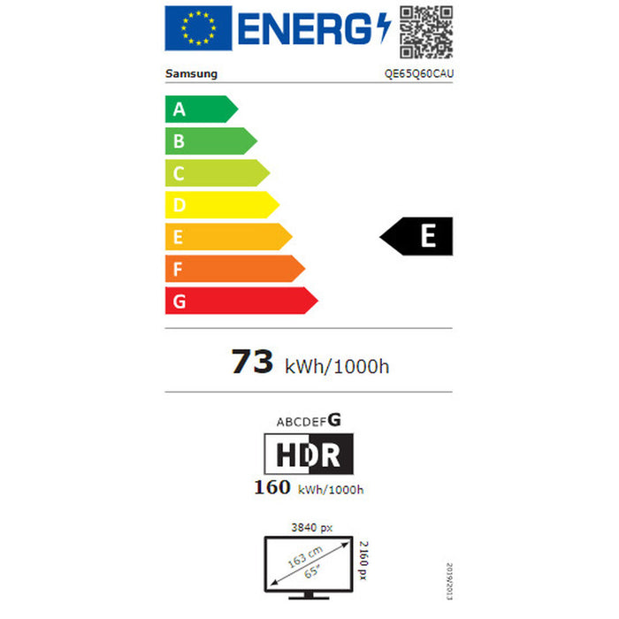 Smart TV Samsung QE65Q60CAU 4K Ultra HD 65" HDR HDR10 QLED