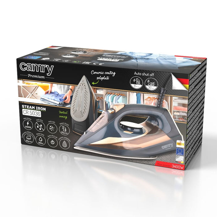 Fier de Călcat cu Abur Adler CR 5036 3400 W