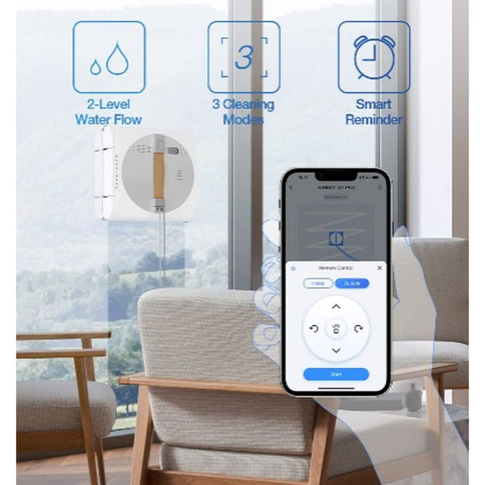Robot Inteligent pentru Curățarea Geamurilor ECOVACS Winbot W1 PRO 650 mAh