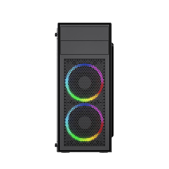 Unitate Semi-tower ATX GEMBIRD CCC-FC-M100RGB Negru Multicolor