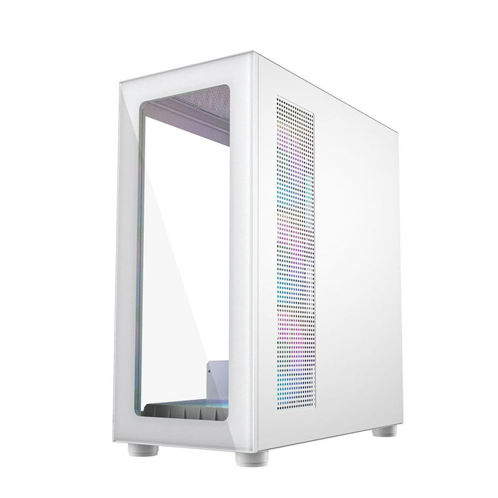 Unitate Semi-tower ATX GEMBIRD CCC-FC-X450MAX-W Alb Multicolor