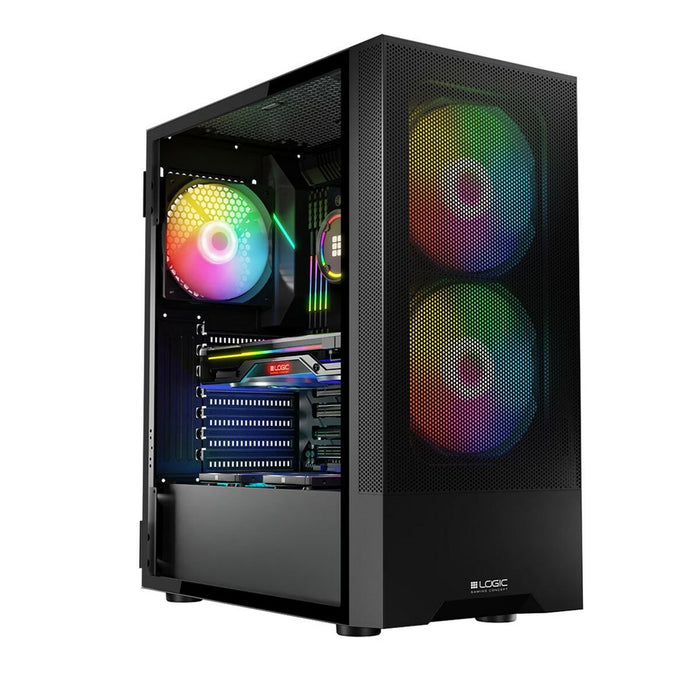Unitate Semi-tower ATX Logic ARYA ARGB MINIDI Negru