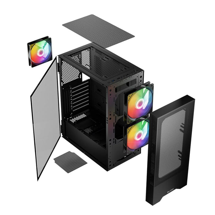 Unitate Semi-tower ATX Logic ARYA ARGB MINIDI Negru