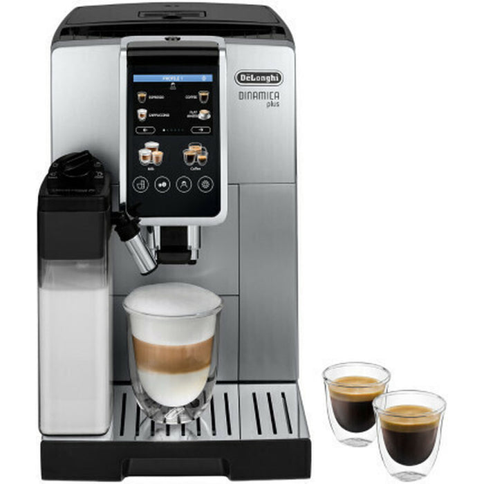 Aparat de cafea superautomat DeLonghi ECAM 380.85.SB Negru Argintiu 1450 W 15 bar 2 Hrníčky 300 g 1,8 L