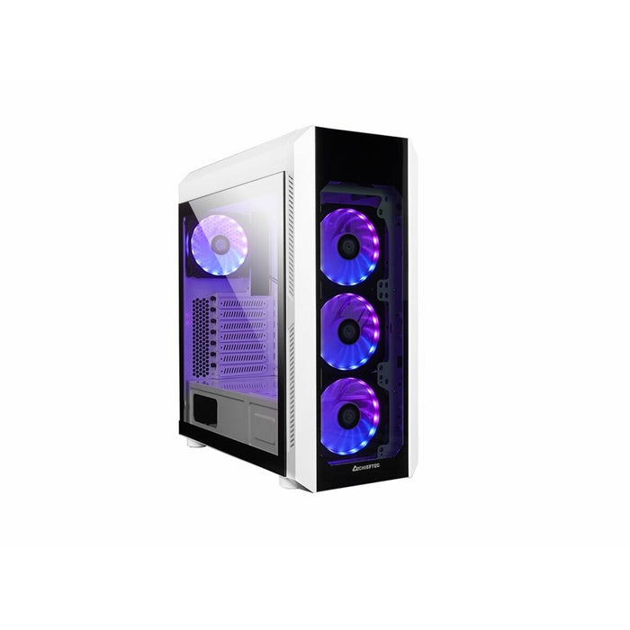 Unitate Semi-tower ATX Chieftec GL-03W-OP Alb Negru