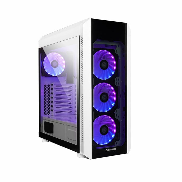 Unitate Semi-tower ATX Chieftec GL-03W-OP Alb Negru