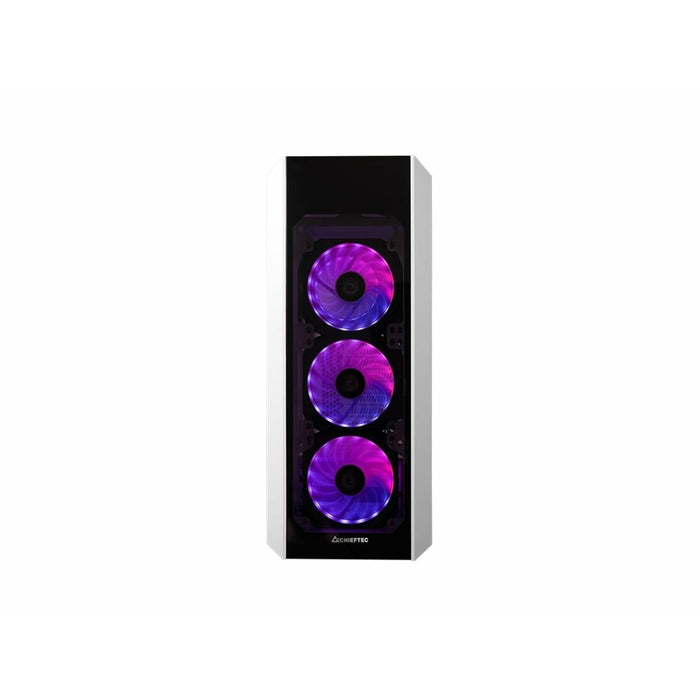 Unitate Semi-tower ATX Chieftec GL-03W-OP Alb Negru