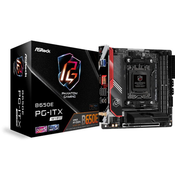 Placă de Bază ASRock B650E PG-ITX WIFI Intel Wi-Fi 6 AMD B650 AMD AM5