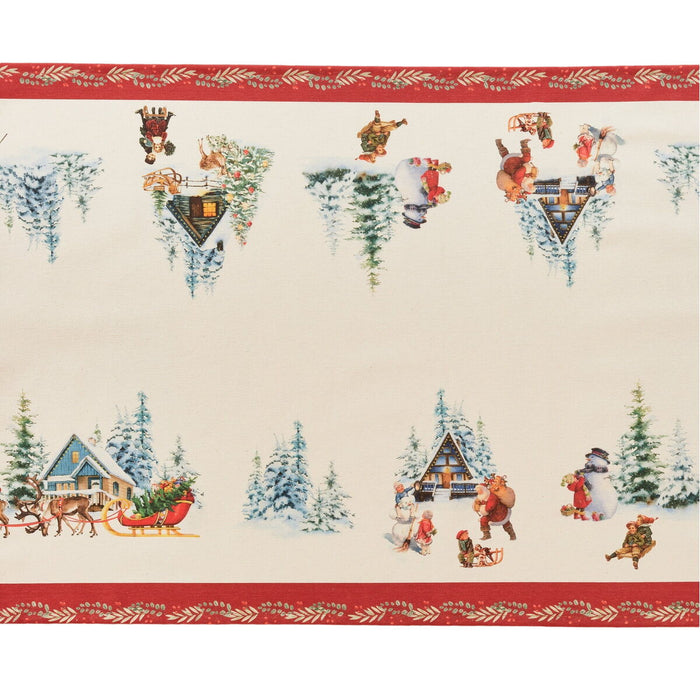 Șervet pentru Masă Belum Christmas Landscape 45 x 140 cm