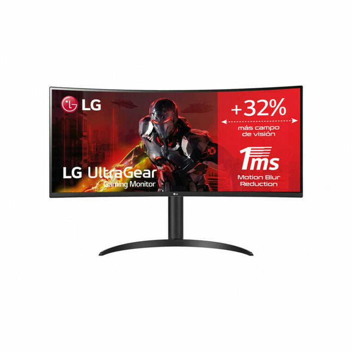 Monitor Gaming LG 34WP75CP-B 34" Wide Quad HD Curbat LED