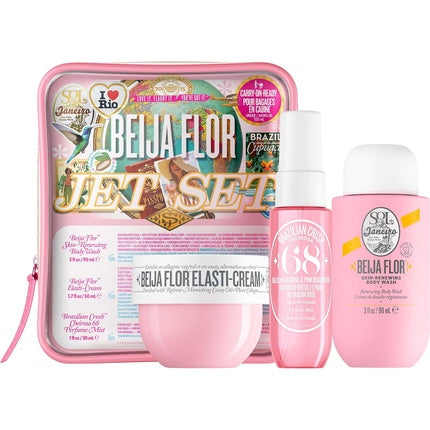 Set Machiaj Sol De Janeiro, Beija Flor, roz