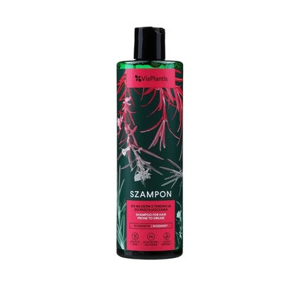 Șampon Vis Plantis cu Rozmarin, 400ml, pentru Păr Gras