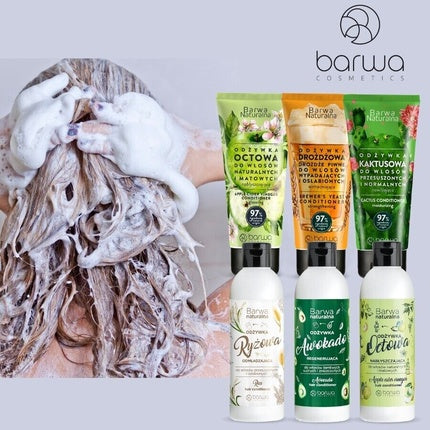 Șampon și balsam Barwa, curățare profundă, hidratant, Natural Vegan