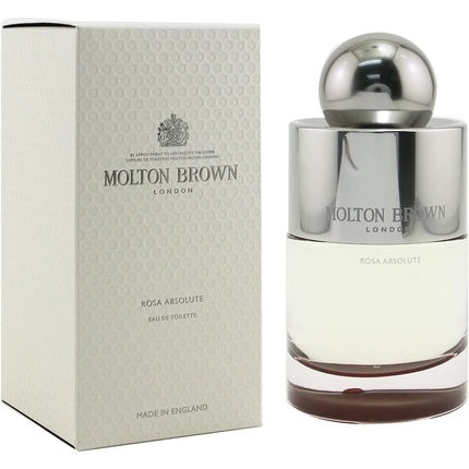 Eau de Toilette Molton Brown Rosa Absolute, 100 ml, argintiu