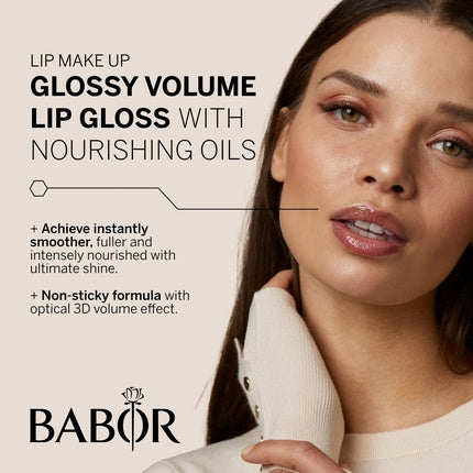 Gloss de buze Babor Ultra Shine cu efect de volum 3D și uleiuri hrănitoare 6.5ml 05 Rose of Spring