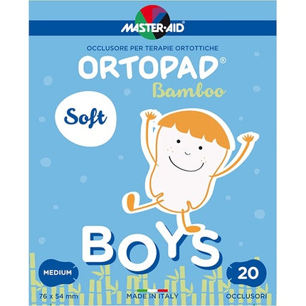 Plasturi Ortopad Icim, medium, băieți, albastru