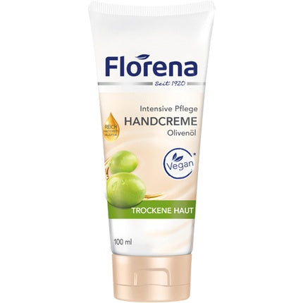 Cremă de mâini Florena cu ulei de măsline, 100 ml