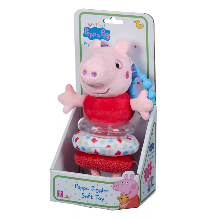 Jucărie de pluș Unknown Peppa Pig, Peppa Jiggler Soft Toy