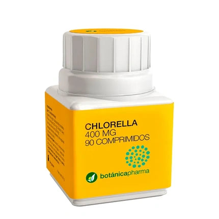 Comprimate Botnicapharma Chlorella 400mg, Galben, 90 buc