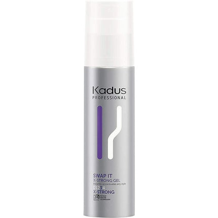 Gel de păr Kadus Professional SWAP IT X-Stronger, argintiu, 50ml