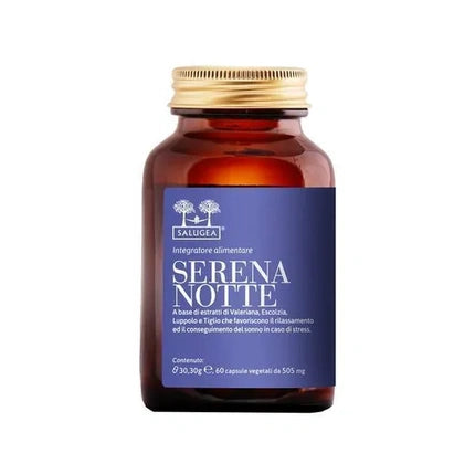 Salugea Serena Night, Integrator Alimentar, Capsule Vegetale, 60 buc