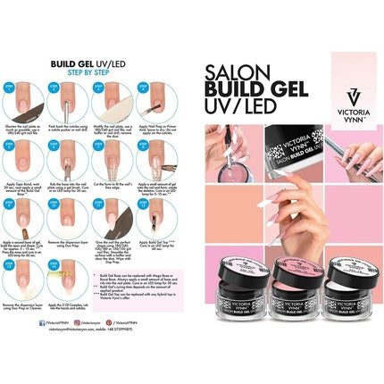 Gel UV/LED Victoria Vynn Build 50ml No.03 Roz Moale