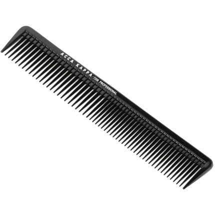 Pieptăn profesional Acca Kappa AK7258, negru, 19 cm