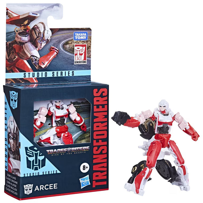 Figurină Hasbro Transformers Studio Series Core Class, Arcee, 9 cm, 8+ ani