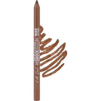 Lip Liner L.A. Girl Shockwave Nude Coquette - Culoare Bej Nude
