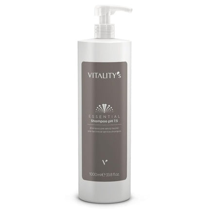 Șampon Vitality's Essential pH 7.5, alb, cu pompă