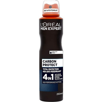 L'Oréal Men Expert Carbon Protect Antiperspirant Deodorant Spray, 250ml