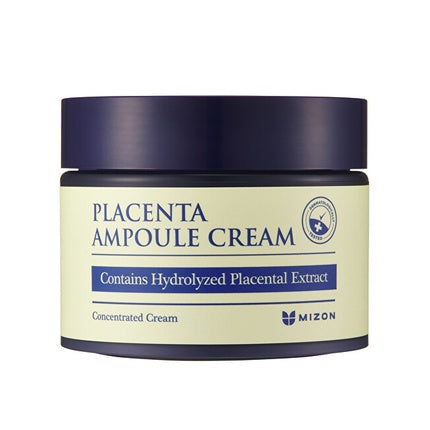 Crema de față Mizon Placenta Ampoule Cream, 50 ml, extract hidrolizat de placentă