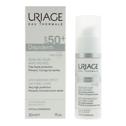 Cremă depigmentantă Uriage Depiderm SPF 50, 30 ml