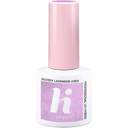Gel Polish Hi Hybrid Glossy Lavender #350, 5ml, UV Hybrid