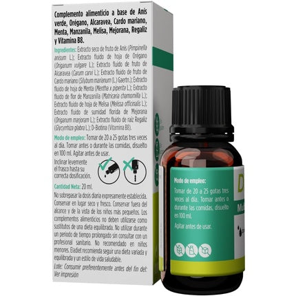 Supliment digestiv Eladiet Multiactive, 20ml